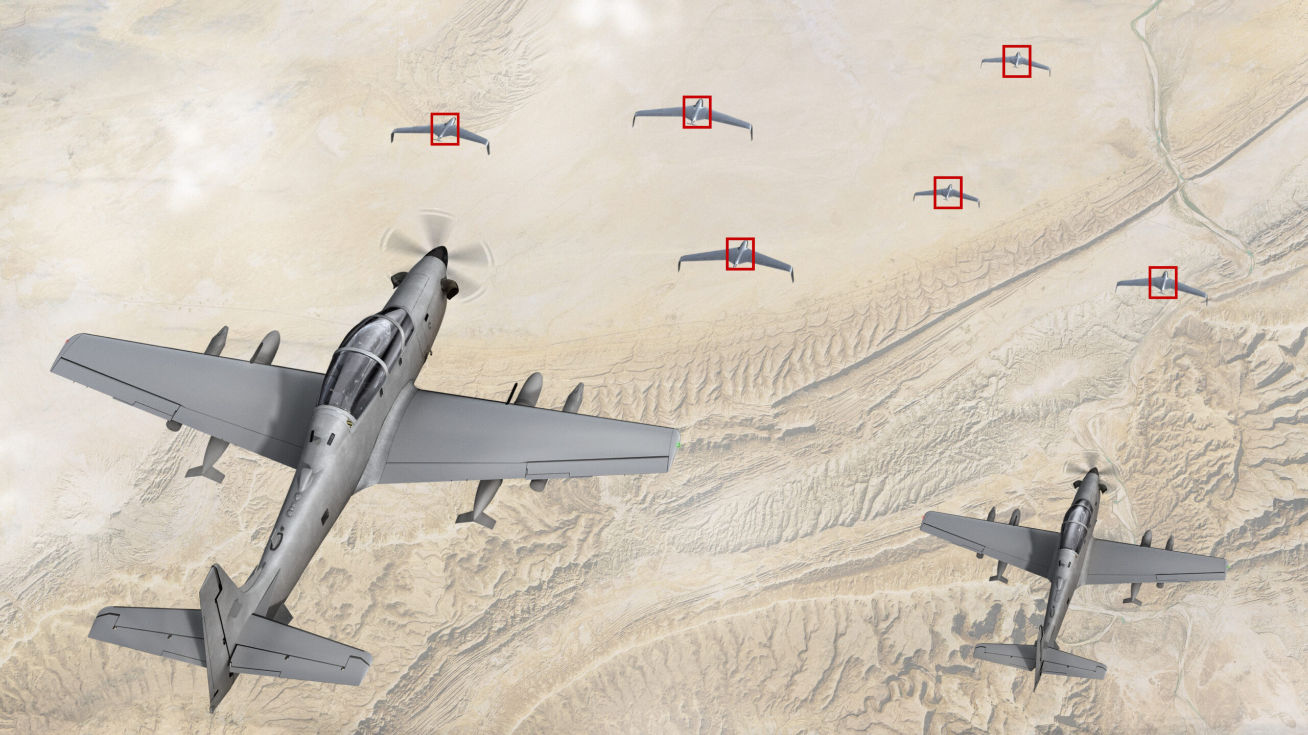 Super Tucano ganhará sistema com inteligência artificial para combater drones