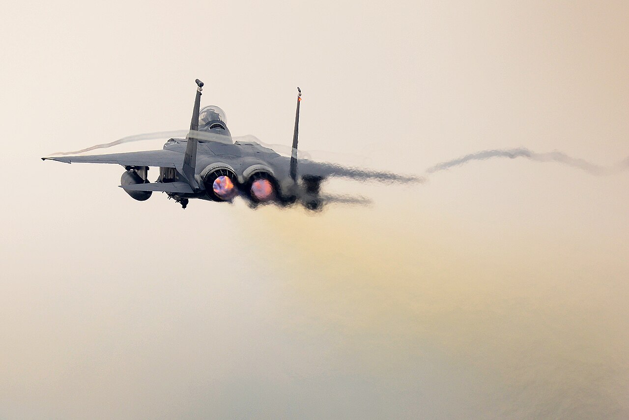 F-15E Strike Eagle. Foto: Matthew Plew