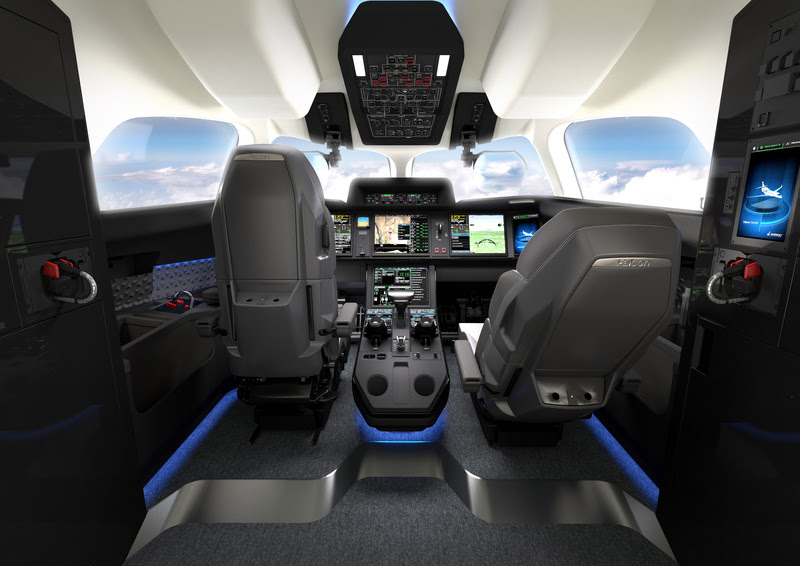 Dassault lança jato executivo com velocidade próxima à barreira do som