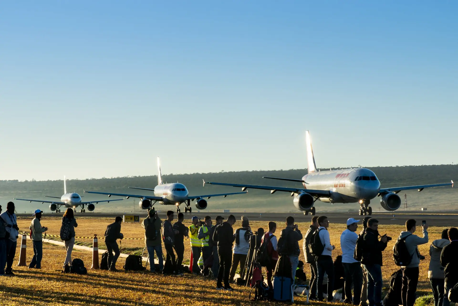 Spotter Day no Aeroporto Internacional de Brasília. Foto: Inframérica