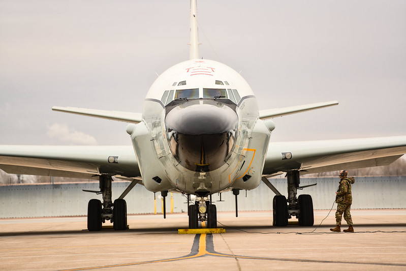 RC-135 da USAF. Foto: Offutt Air Force Base