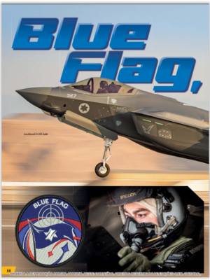 Matéria Avulsa Revista Asas (110) - Blue Flag