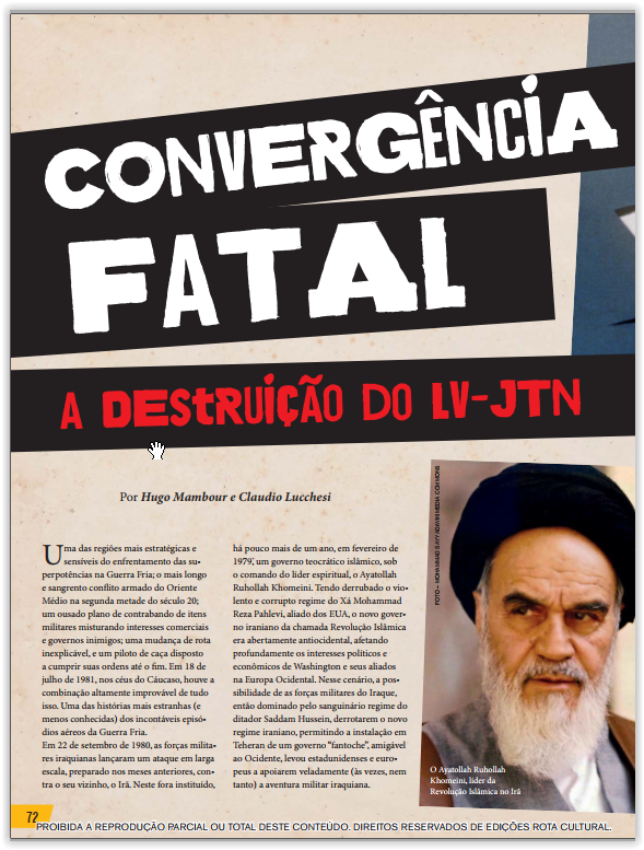 Matéria Avulsa Revista Asas (110) - Convergência Fatal: A Destruição do LV-JTN