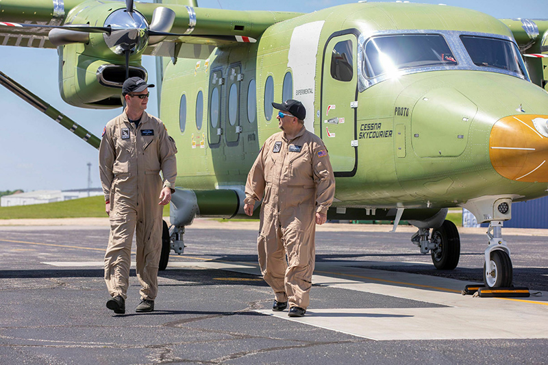 SkyCourier: voa novo “substituto do Bandeirante” da Cessna