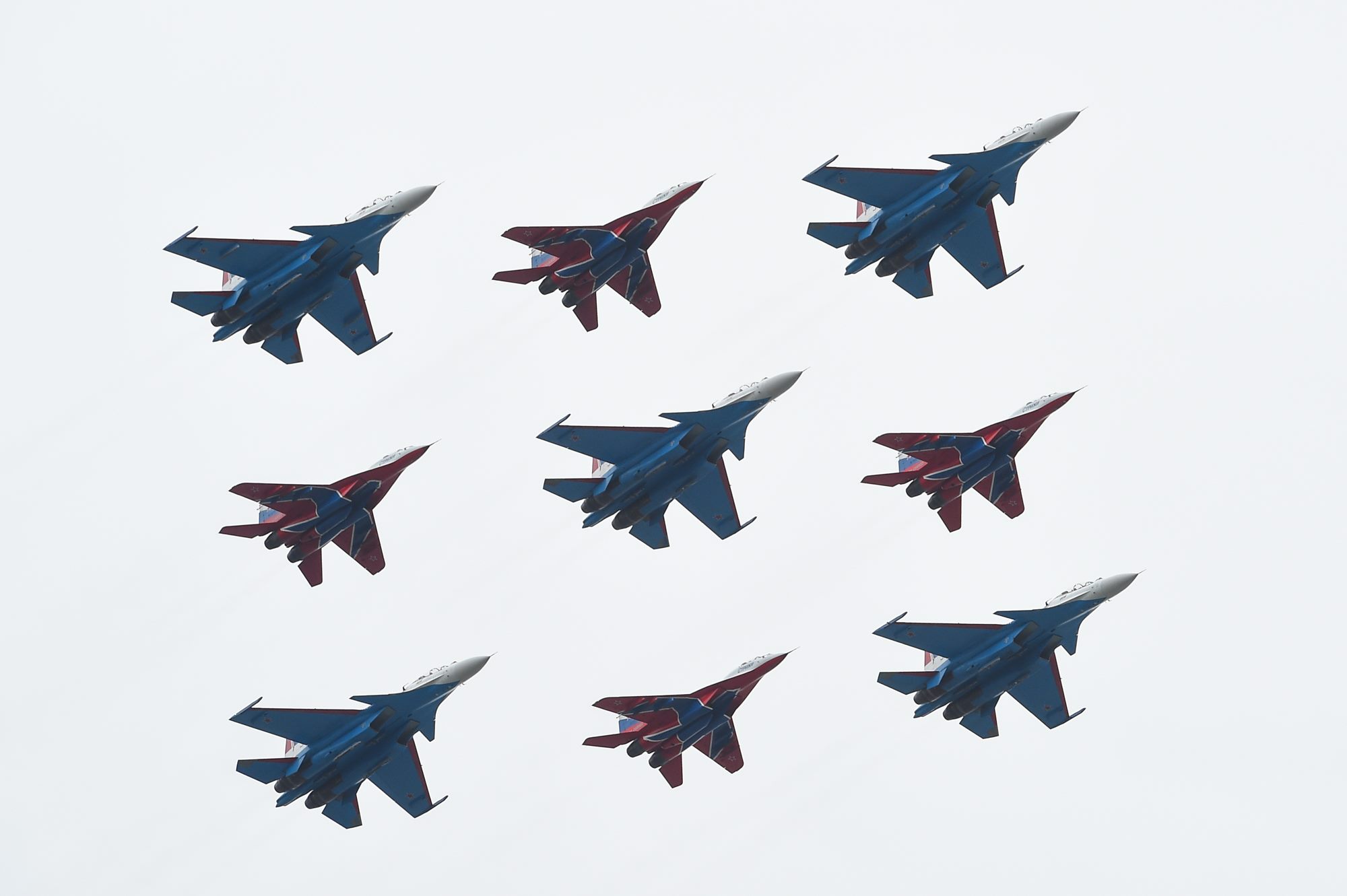 Isso é um desfile aéreo!