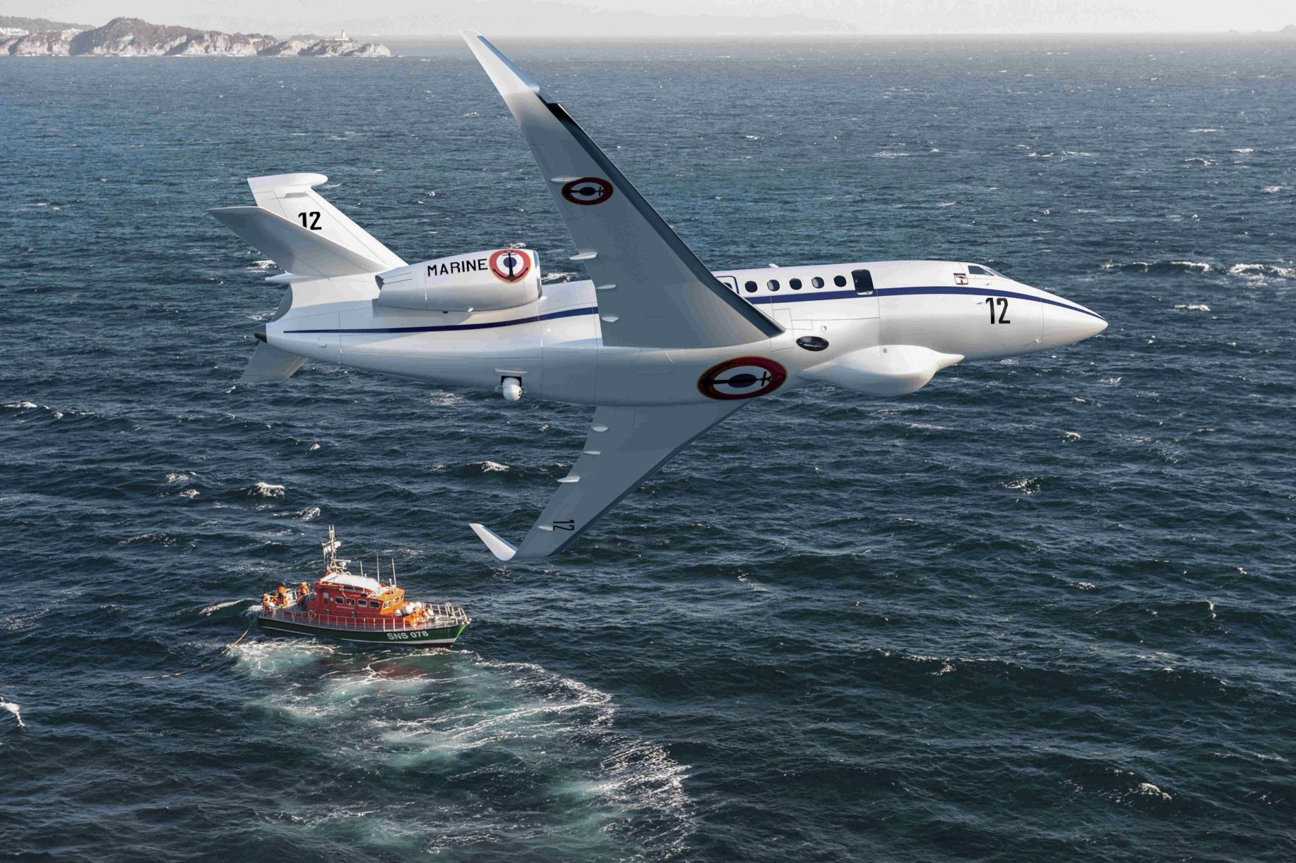 Concepção artística da Dassault