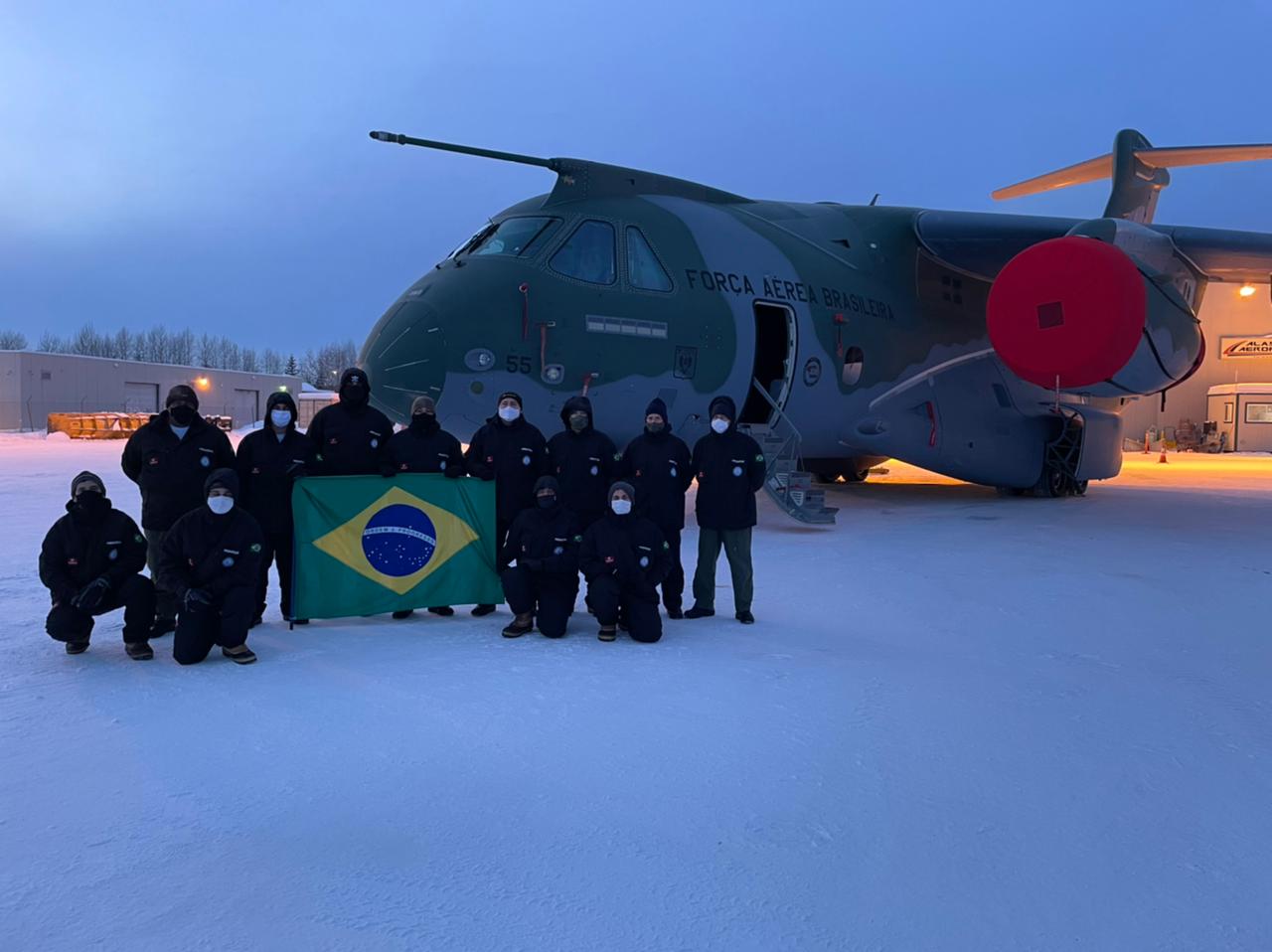 KC-390 em operação no Alasca
Foto: Força Aérea Brasileira
