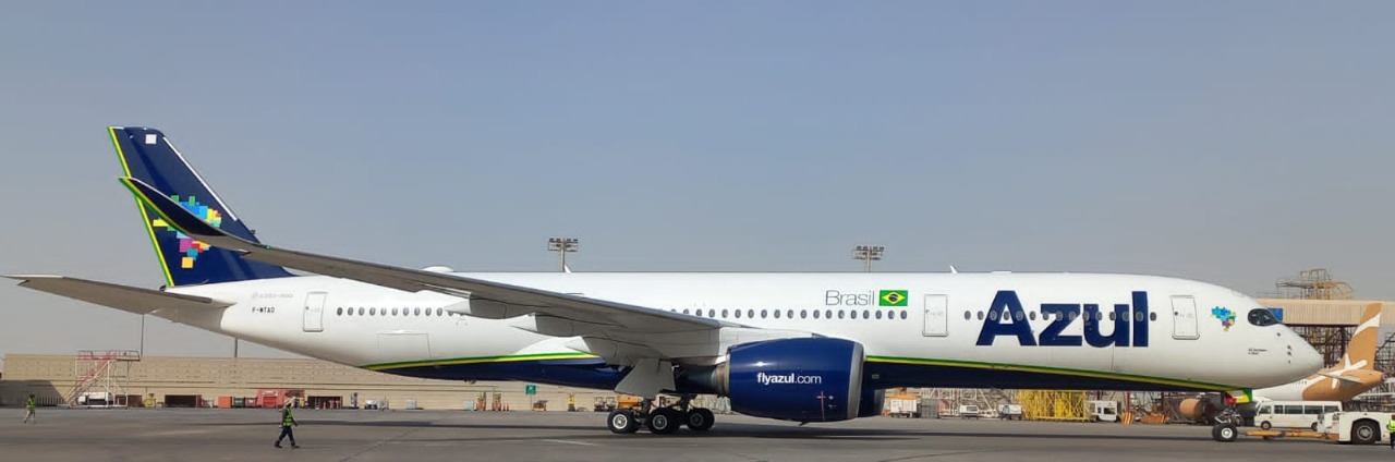 Azul recebe avião que gasta menos combustível e reduz poluição