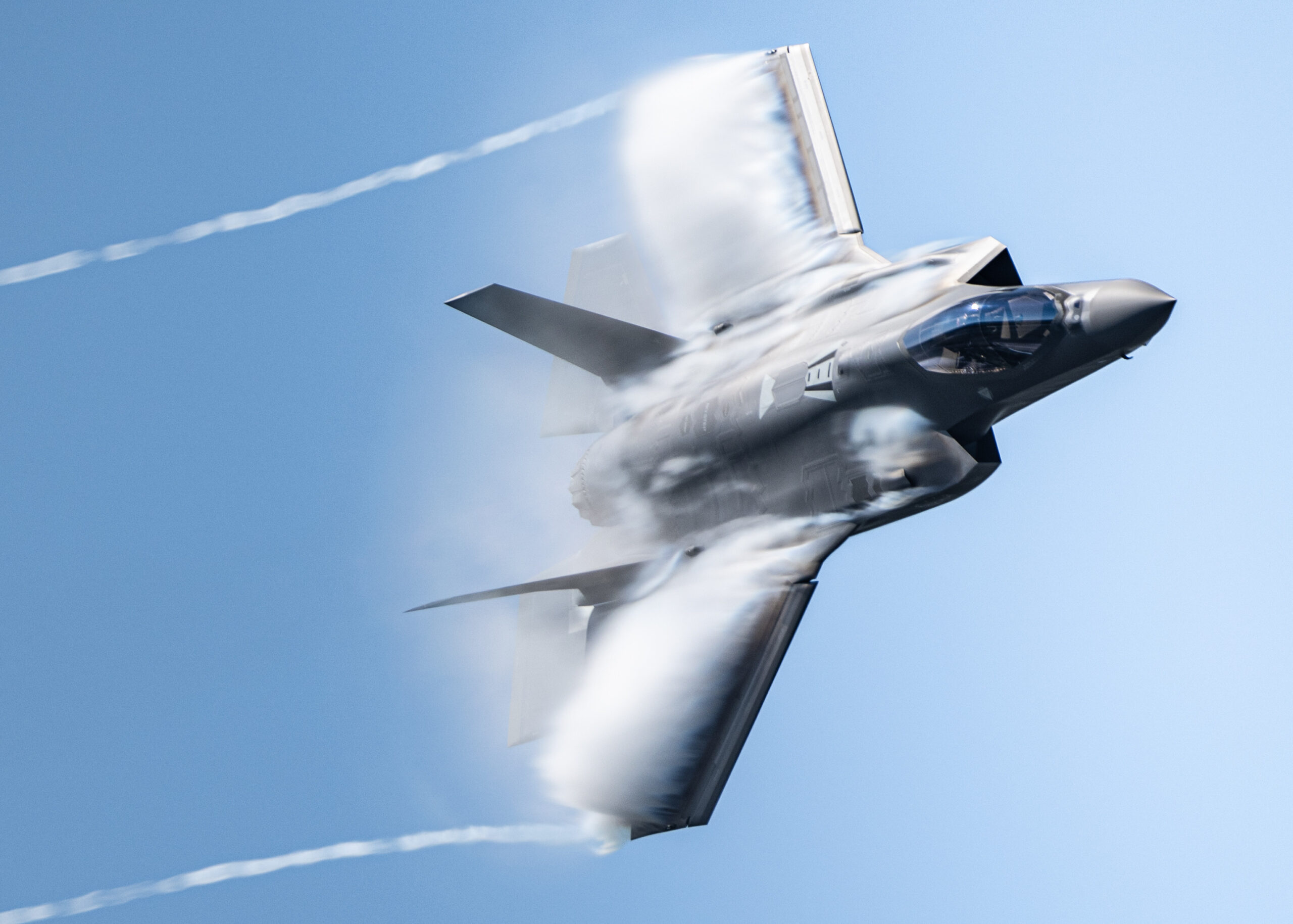 F-35A Lightning II da USAF. Foto: Thomas Barley