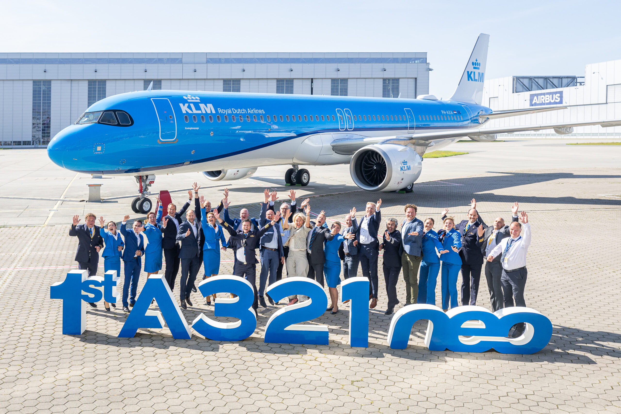 A321 entra em serviço com a KLM como promessa de operações mais limpas