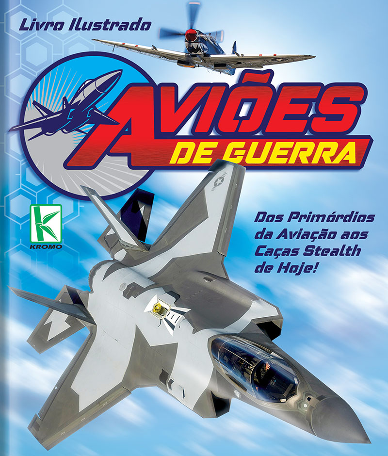 Livro Ilustrado – Aviões de Guerra ( Álbum de figurinhas)