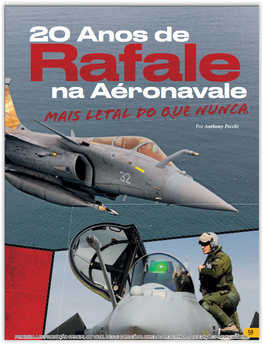 Matéria Avulsa Asas (110) - 20 Anos de Rafale na Aéronavale