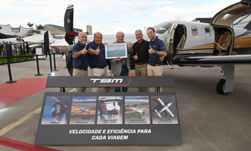 TBM 980 ganha cliente no Brasil: “uma ferramenta de trabalho essencial”