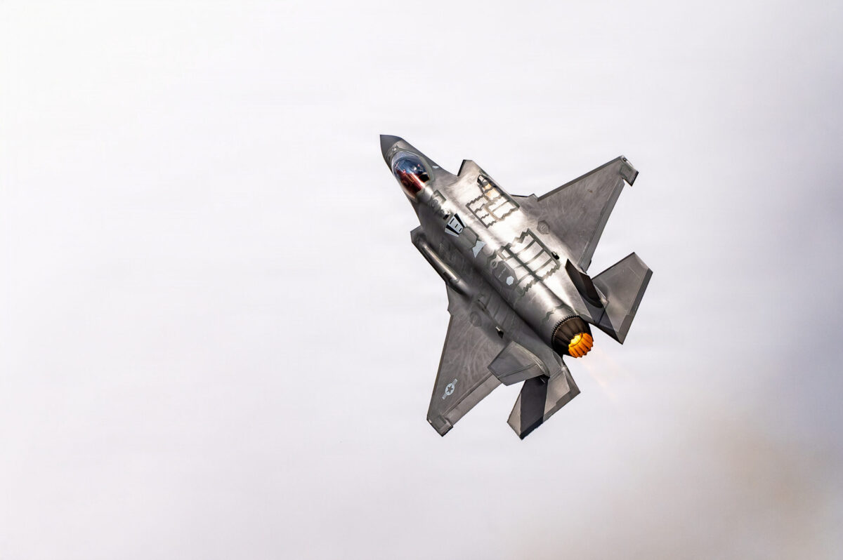 F-35A Lightning II da 56th Fighter Wing da U.S. Air Force. Foto: Belinda Guachun-Chichay