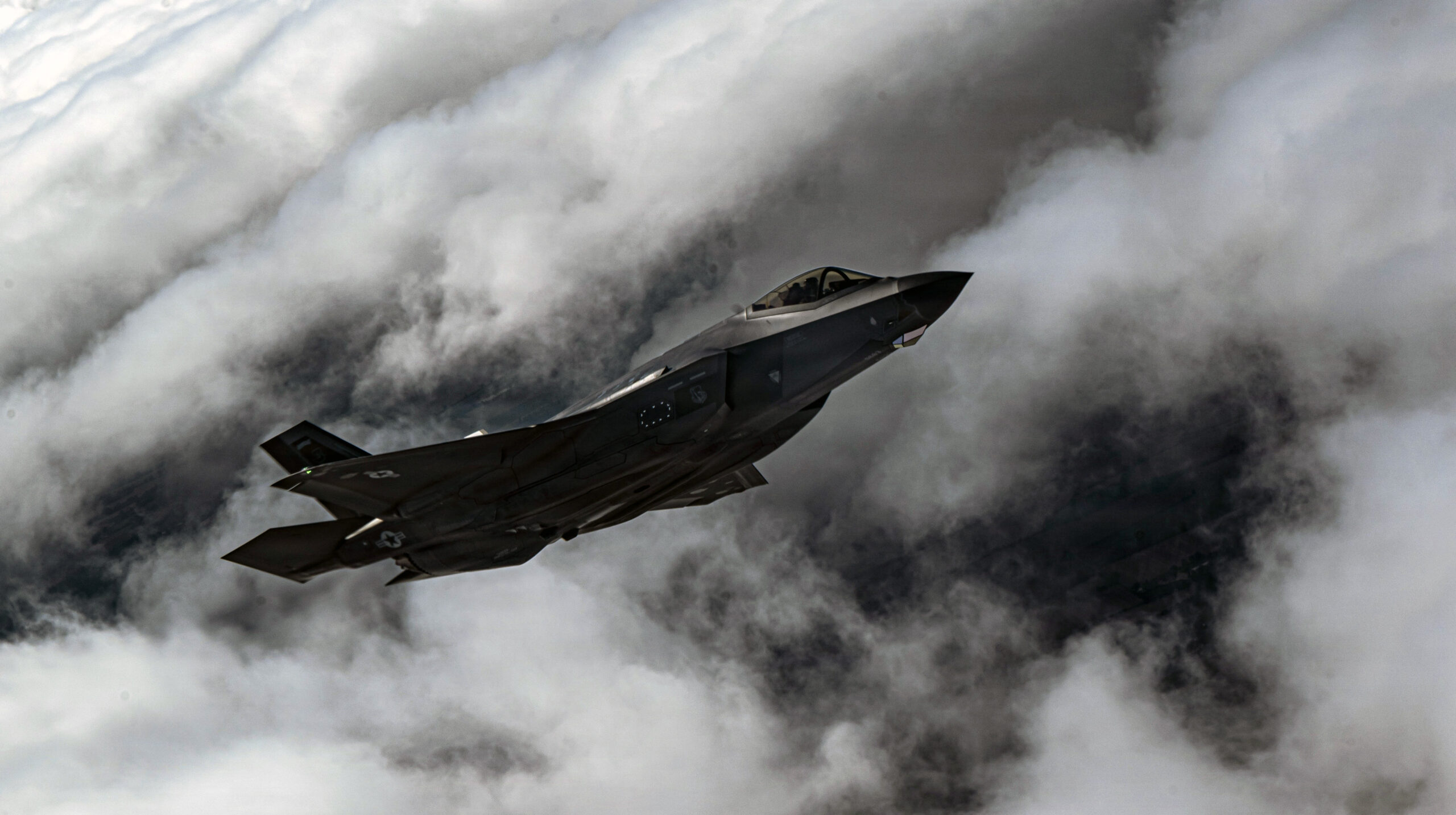 F-35A Lightning II da US Air Force. Foto: Cody J. A. Mott