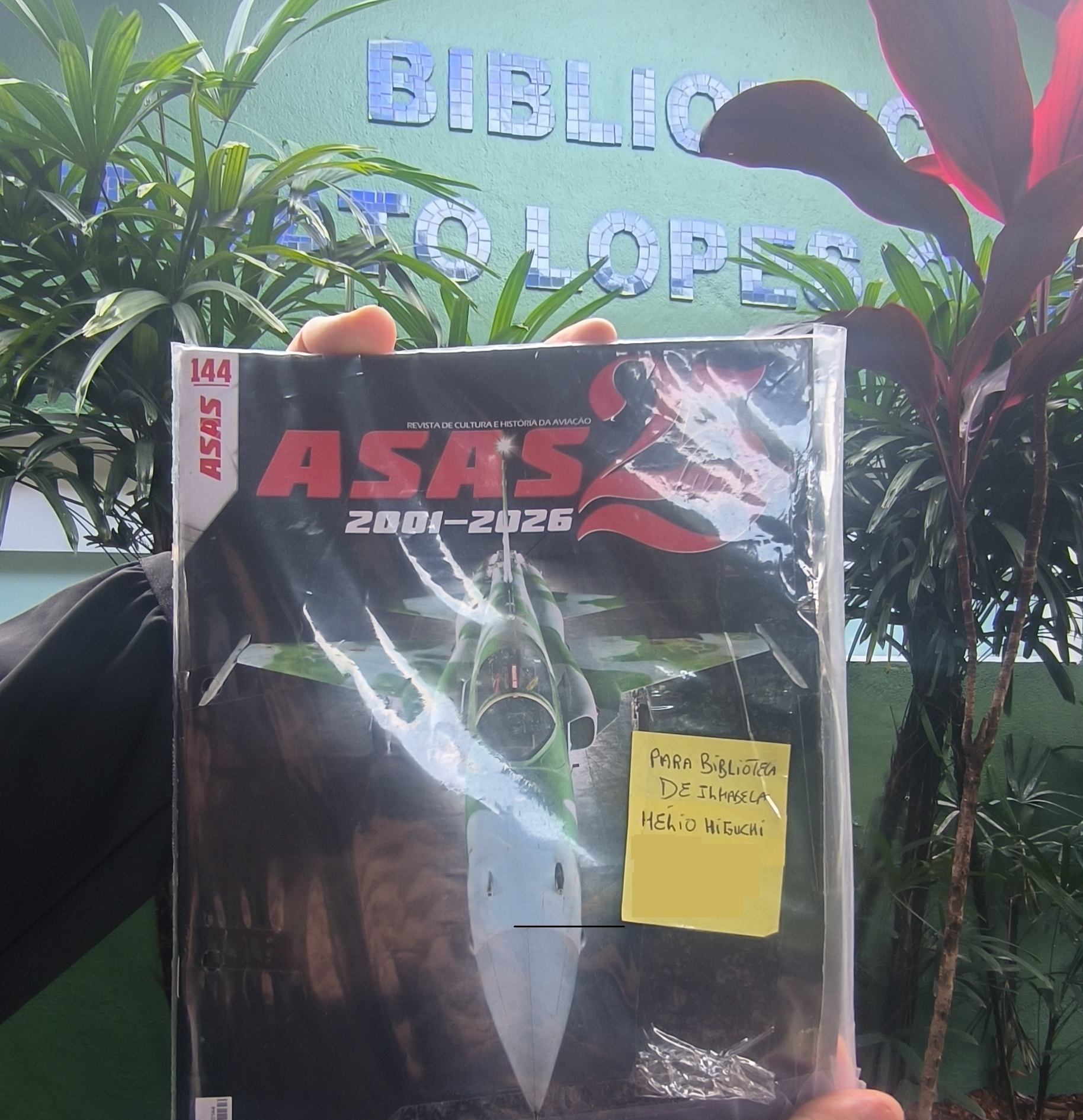 Revista ASAS ganha destaque em Ilhabela