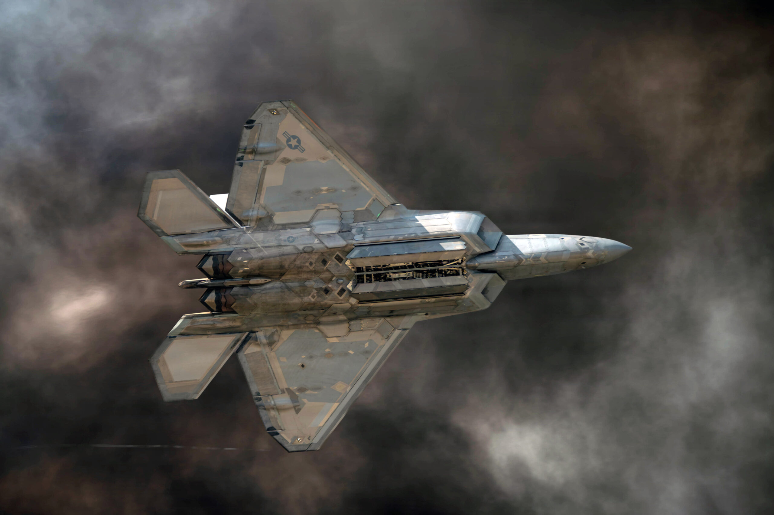 F-22 Raptor da US Air Force. Foto: Kaden Ciminnisi