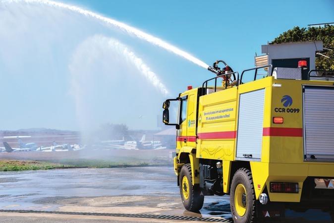 Caminhões de combate a incêndio de aeroportos brasileiros conquistam reconhecimento internacional